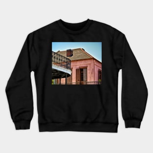 Open Shutters in the French Quarter Crewneck Sweatshirt